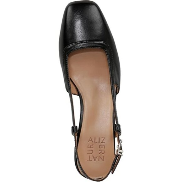 Naturalizer Women's Harper Block Heel Square Toe Slingback Pumps - Picture 5 of 6